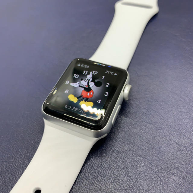 【オープニング大セール】 Watch Apple - アップルウォッチGPSシルバー   3 series watch Apple 腕時計(デジタル)