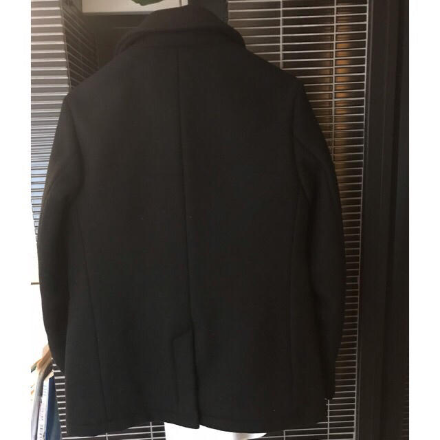 glamb(グラム)の【glamb】黒ピーコート  サイズ2 メンズのジャケット/アウター(ピーコート)の商品写真
