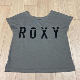 ロキシー(Roxy)のロキシー　フィットネスウェア　半袖　グレー(ヨガ)