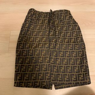 フェンディ(FENDI)の【FENDI】ロゴ柄ミニスカート(ミニスカート)