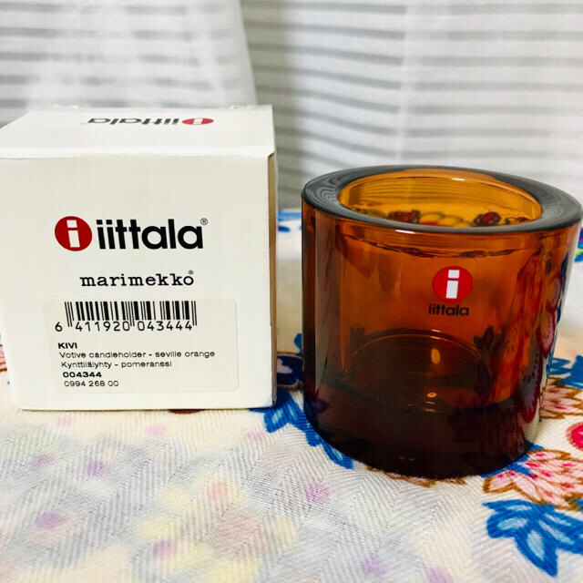 iittala(イッタラ)の【新品】廃盤 イッタラ KIVI マリメッコ キャンドルホルダー インテリア/住まい/日用品のインテリア小物(その他)の商品写真