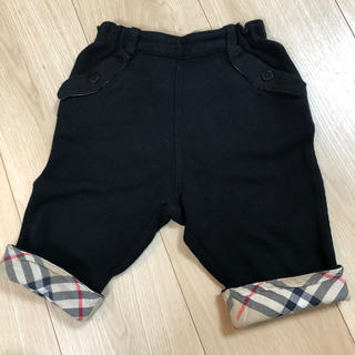 バーバリー(BURBERRY)のバーバリー  パンツ　黒　80(パンツ)