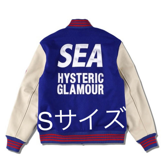 ヒステリックグラマー wind and sea スタジャン Sサイズメンズ ...