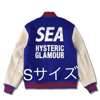 ヒステリックグラマー(HYSTERIC GLAMOUR)のヒステリックグラマー wind and sea スタジャン Sサイズ(スタジャン)