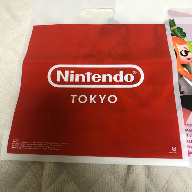 Nintendo Switch(ニンテンドースイッチ)の☆値下げ☆Nintendo Tokyo ショップ袋 レディースのバッグ(ショップ袋)の商品写真