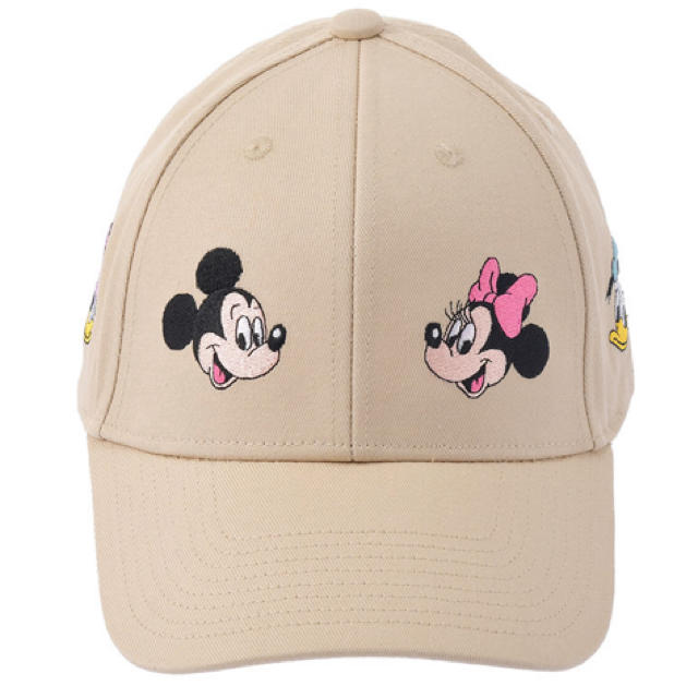 Disney ディズニーストア ミッキー ミニー ドナルド キャップ 帽子 ベージュの通販 By ディズニーならラクマ