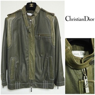 ディオール(Christian Dior) ライダースジャケット(レディース)の通販