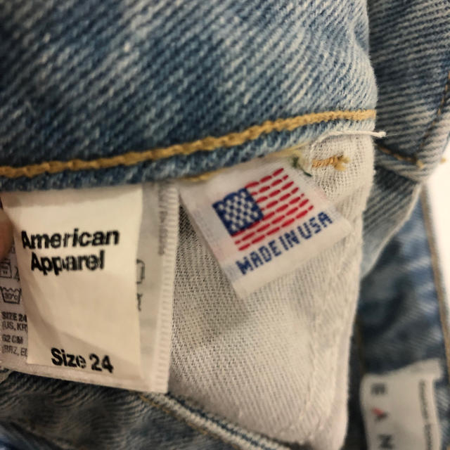 American Apparel(アメリカンアパレル)のAmerican apparelショートパンツ レディースのパンツ(ショートパンツ)の商品写真