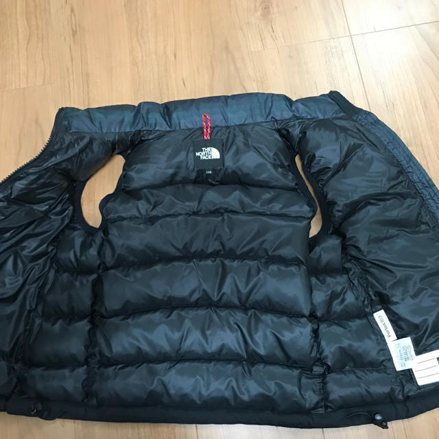 THE NORTH FACE(ザノースフェイス)のノースフェイス【110cm】ダウンベスト キッズ/ベビー/マタニティのキッズ服男の子用(90cm~)(ジャケット/上着)の商品写真