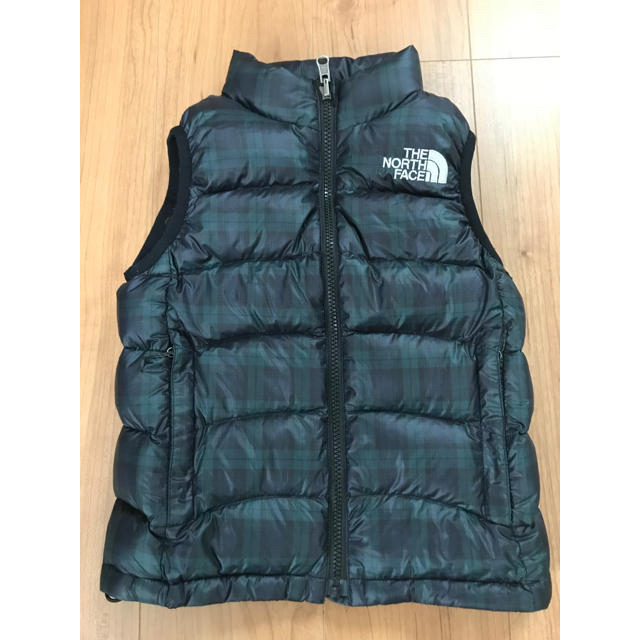 THE NORTH FACE(ザノースフェイス)のノースフェイス【110cm】ダウンベスト キッズ/ベビー/マタニティのキッズ服男の子用(90cm~)(ジャケット/上着)の商品写真