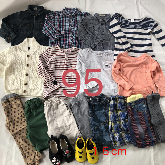 ZARA KIDS(ザラキッズ)の子供服 まとめ売り 90 95中心 100 男の子 30点以上 キッズ/ベビー/マタニティのキッズ服男の子用(90cm~)(Tシャツ/カットソー)の商品写真