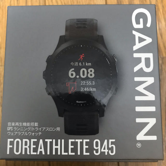 新作 GARMIN ForaAthlete 945 black