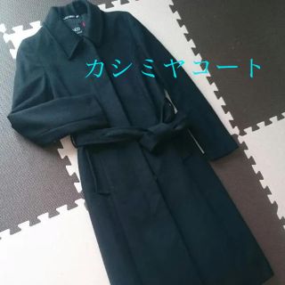 イネド(INED)のINED カシミヤコート　９号　(ロングコート)