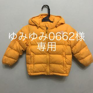 ザノースフェイス(THE NORTH FACE)のゆみゆみ0662様専用　ノースフェイス　キッズ　ダウン　ジャケット　90(ジャケット/上着)