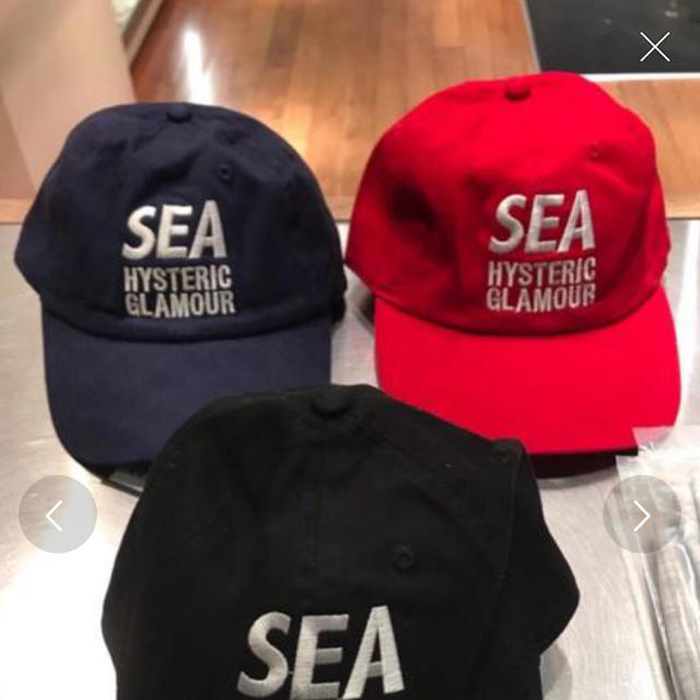 HYSTERIC GLAMOUR WIND AND SEA CAP