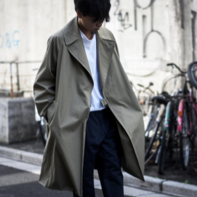 comoli 17AW コットンギャバタイロッケンコート subeen.com
