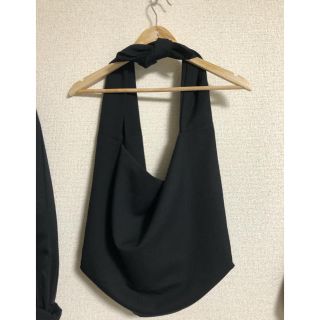 ドゥルカマラ(Dulcamara)のDulcamara 19aw よそいきトートバッグ 黒(トートバッグ)