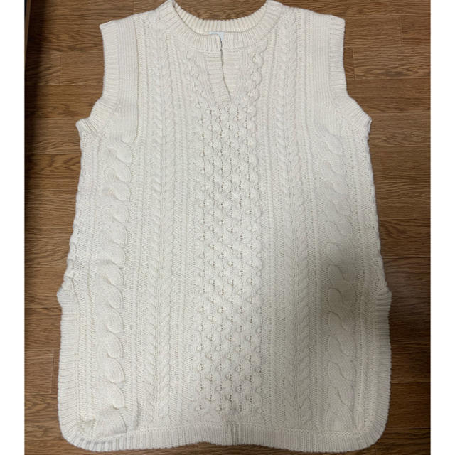 argue WOOL CABLE CAFTAN KNIT TUNICの通販 by pon's shop｜ラクマ