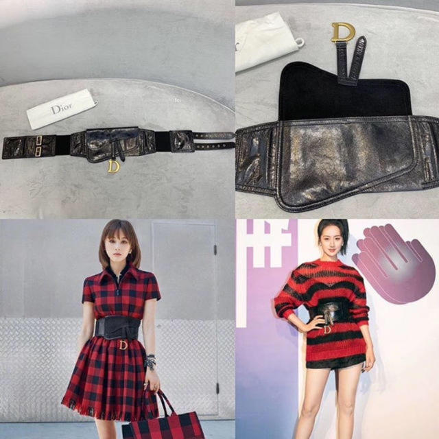 Christian Dior(クリスチャンディオール)の◆新品◆Dior SADDLE クリスチャンディオール サドルベルト ブラック  レディースのファッション小物(ベルト)の商品写真