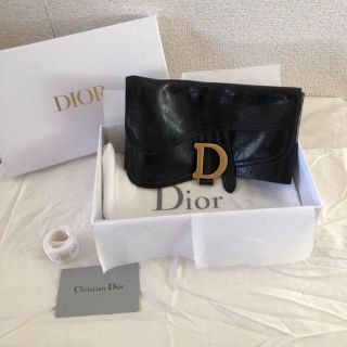 クリスチャンディオール(Christian Dior)の◆新品◆Dior SADDLE クリスチャンディオール サドルベルト ブラック (ベルト)