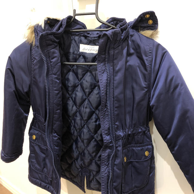 H&M(エイチアンドエム)のH &M ダウンジャケット キッズ/ベビー/マタニティのキッズ服女の子用(90cm~)(ジャケット/上着)の商品写真