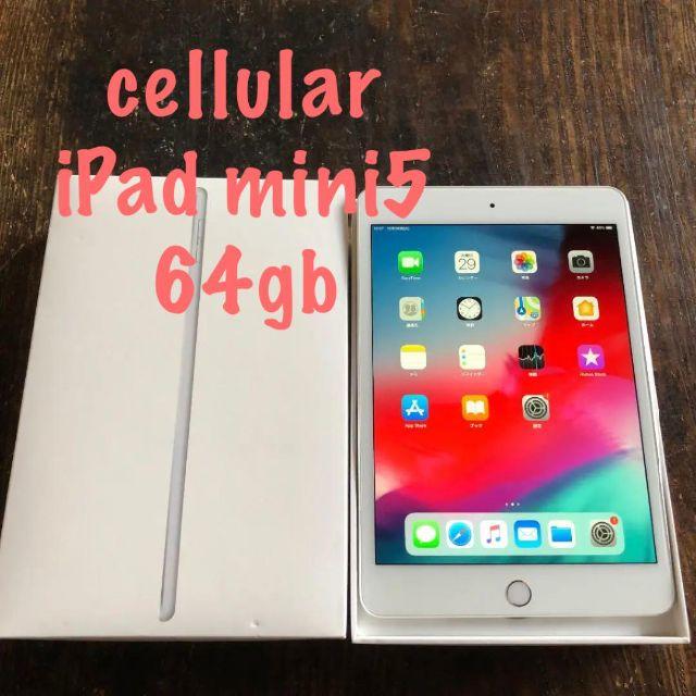 Apple iPad mini5 wifi 64gb　セルラーモデル