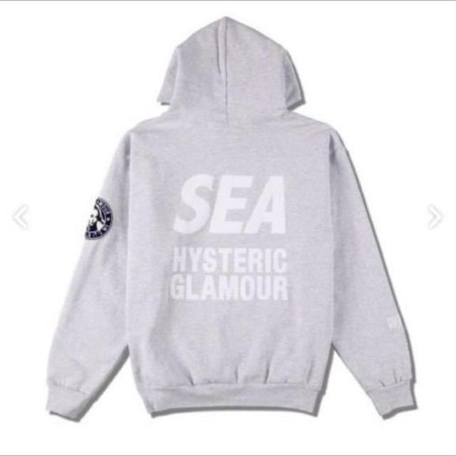 HYSTERIC GLAMOUR(ヒステリックグラマー)のHYSTERIC GLAMOUR WIND AND SEA　パーカー メンズのトップス(パーカー)の商品写真