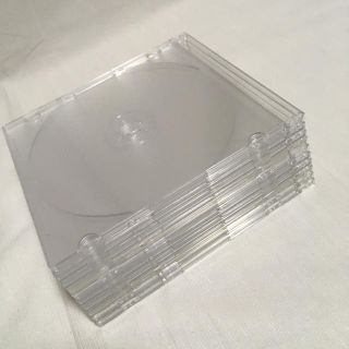 cd クリアケース 厚み 5mm 10枚 中古品(CD/DVD収納)