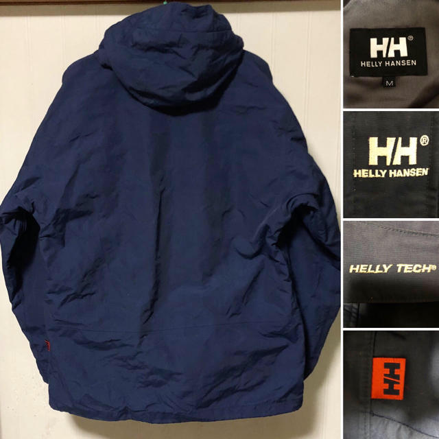 HELLY HANSEN(ヘリーハンセン)の美品❗️HELLY HANSEN ヘリーハンセン ナイロン マウンテンパーカー メンズのジャケット/アウター(マウンテンパーカー)の商品写真