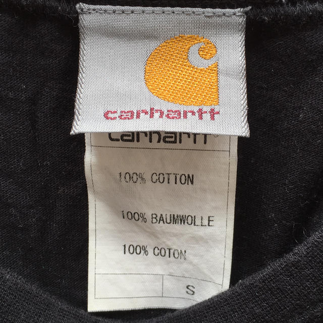 carhartt(カーハート)のcarhartt レディースTシャツ　ブラック　S レディースのトップス(Tシャツ(半袖/袖なし))の商品写真