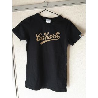 カーハート(carhartt)のcarhartt レディースTシャツ　ブラック　S(Tシャツ(半袖/袖なし))