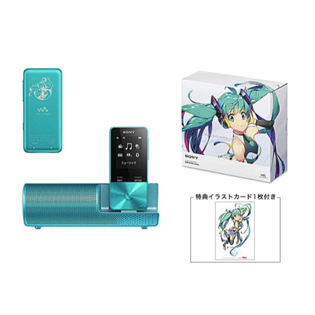 【未開封】ソニー ウォークマンS 初音ミク 2019 16GB スピーカー付