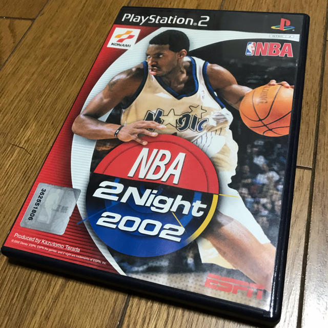PlayStation2(プレイステーション2)のNBA 2Night 2002 PS2 KONAMI エンタメ/ホビーのゲームソフト/ゲーム機本体(家庭用ゲームソフト)の商品写真