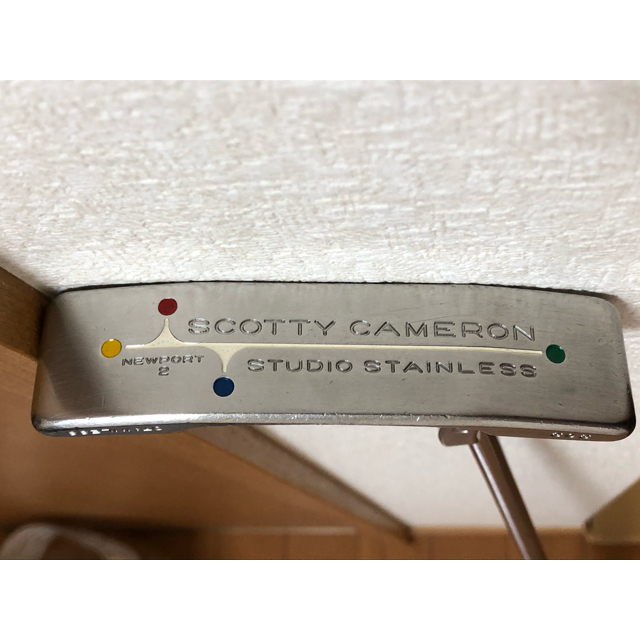 Scotty Cameron(スコッティキャメロン)の希少 正規品 入手困難 スコッティキャメロン スタジオステンレス ニューポート2 スポーツ/アウトドアのゴルフ(クラブ)の商品写真