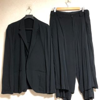 ヨウジヤマモト(Yohji Yamamoto)の[ねこ様専用]ヨウジヤマモト  18ss 二重レイヤード　セットアップ(セットアップ)