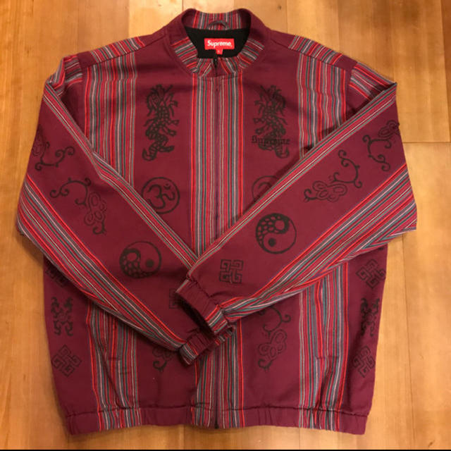 supreme Woven Striped Batik Jacket