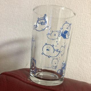 新品 未使用❗️自分ツッコミくま コップ グラス ガラスコップ(キャラクターグッズ)