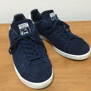 アディダス(adidas)の【値下げ】【美品】adidas スタンスミス　スウェード(スニーカー)