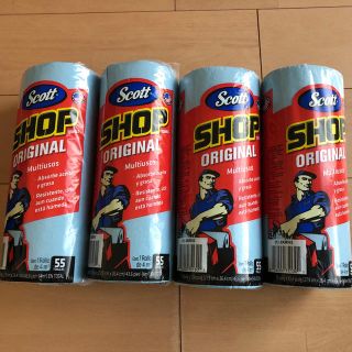 スコット(SCOTT)の《コストコ》スコットショップタオル４ロール(日用品/生活雑貨)