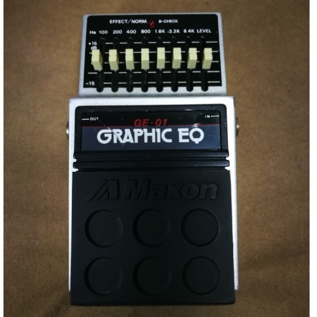 MAXON　グラフィックイコライザー　GE-01 楽器のギター(エフェクター)の商品写真
