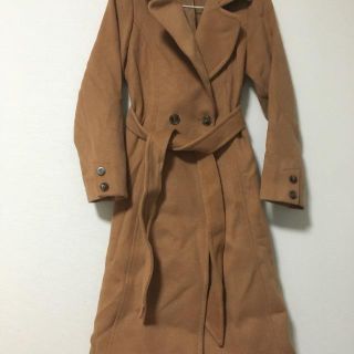 リリーブラウン(Lily Brown)の【新品】ベルト付きコート(Lily Brown)(ロングコート)