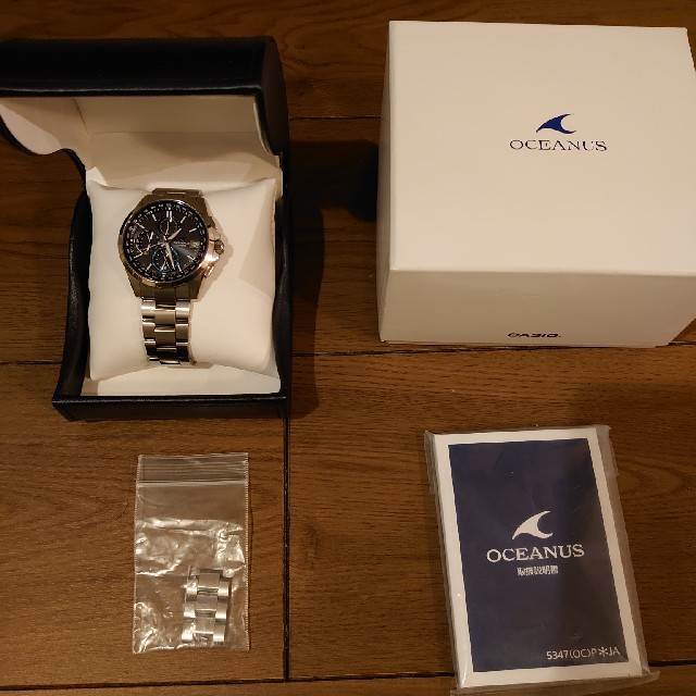 CASIO - CASIO オシアナス 人気モデルOCW-T2600-1AJF 電波ソーラーの通販