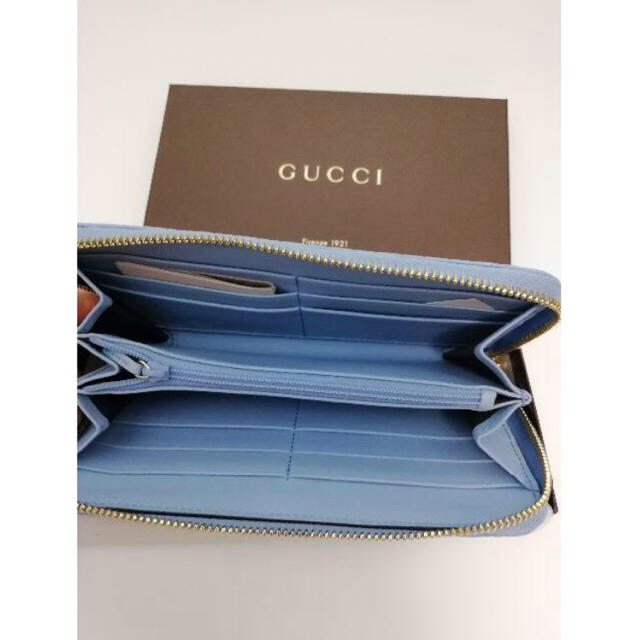 Gucci(グッチ)の期間限定値下げ！新品未使用★グッチ★長財布 ラウンドファスナー  レディースのファッション小物(財布)の商品写真