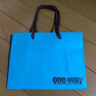 ワンウェイ(one*way)のONEWAY ワンウェイ ショッパー(ショップ袋)