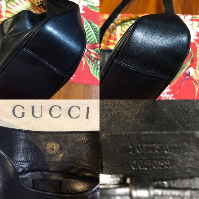 Gucci(グッチ)のGUCCI■オールド グッチ バンブー 2WAY ショルダーバッグ■ヴィンテージ レディースのバッグ(ショルダーバッグ)の商品写真