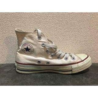 コンバース(CONVERSE)のコンバース/オールスターハイカット/白/22.5cm(スニーカー)