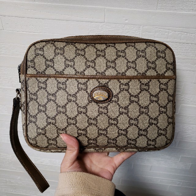 ☆美品☆GUCCI PLUS クラッチバッグ ハンドバッグ-