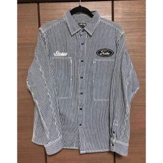 ステューシー(STUSSY)のSTUSSY ヒッコリーワークシャツ(シャツ)