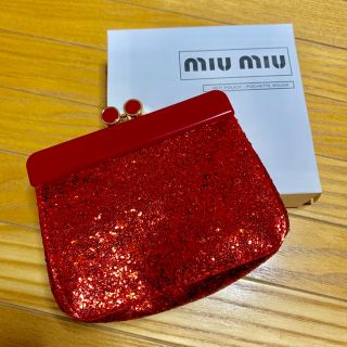 ミュウミュウ(MIU MIU)のMIU MIU ミュウミュウ ノベルティポーチ(ポーチ)
