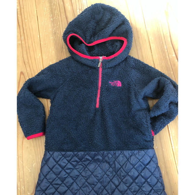 THE NORTH FACE(ザノースフェイス)のベルベティさん専用　THE  NORTH FACE ワンピース キッズ/ベビー/マタニティのキッズ服女の子用(90cm~)(ワンピース)の商品写真